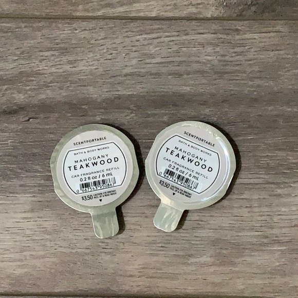 NWT scentportable “mahogany teak” Car Fragrance Refill - Picture 1 of 2